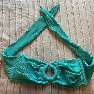 Turquoise Kuhlani Kini Bikini Top